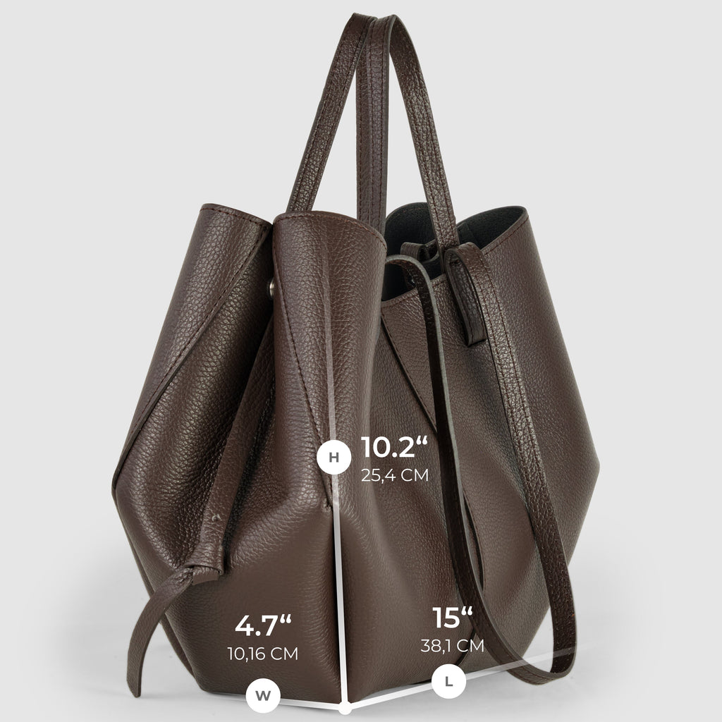 Piacenza Full-Grain Leather Tote