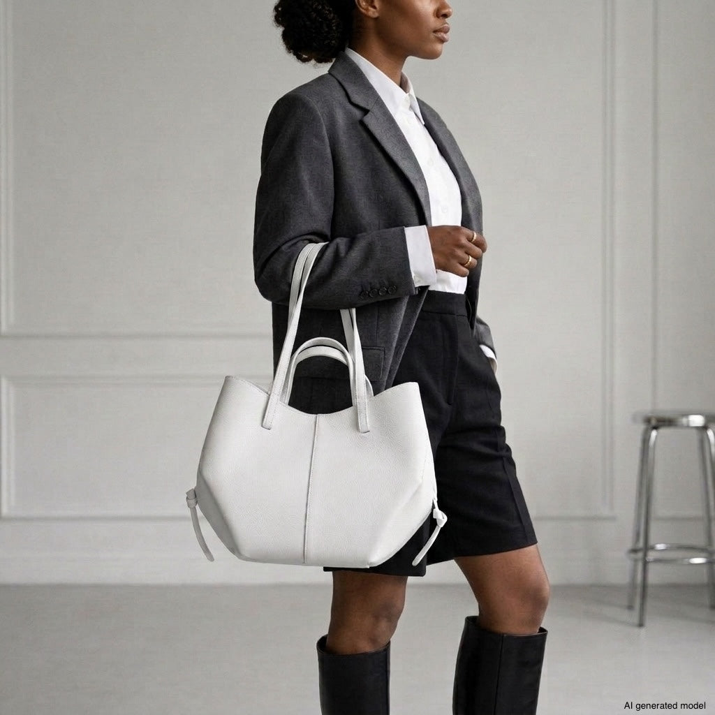 Piacenza Full-Grain Leather Tote