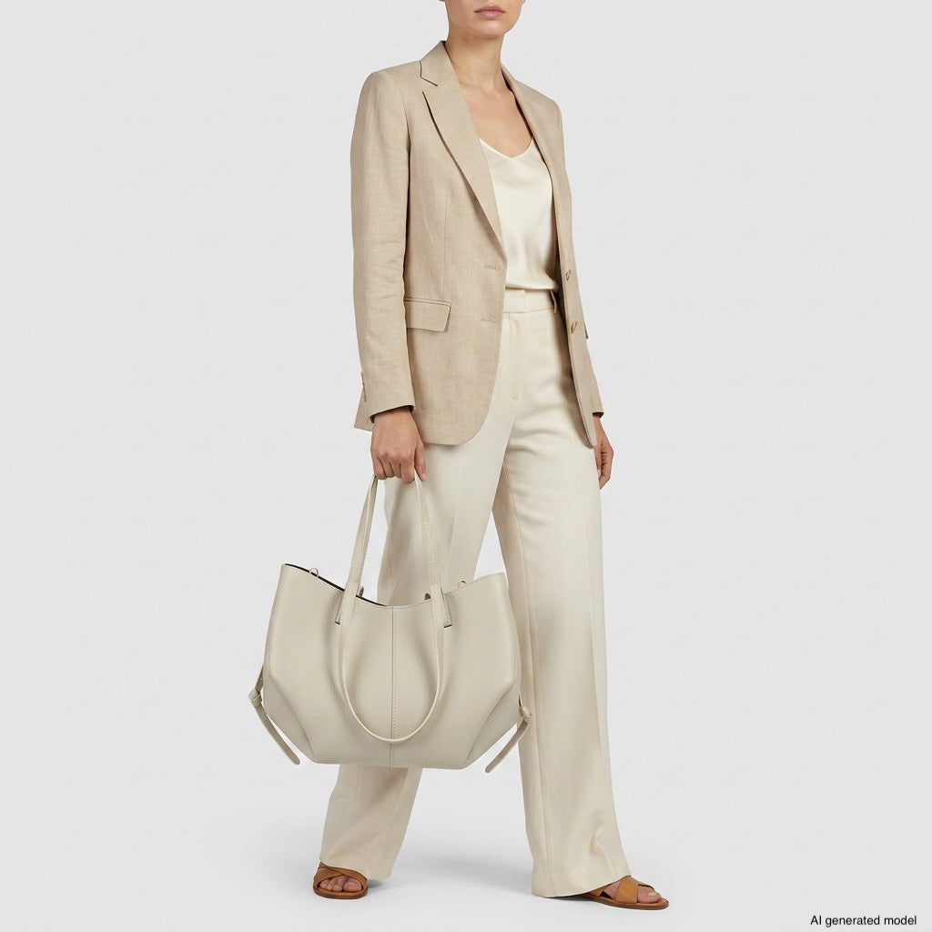 Piacenza Full-Grain Leather Tote
