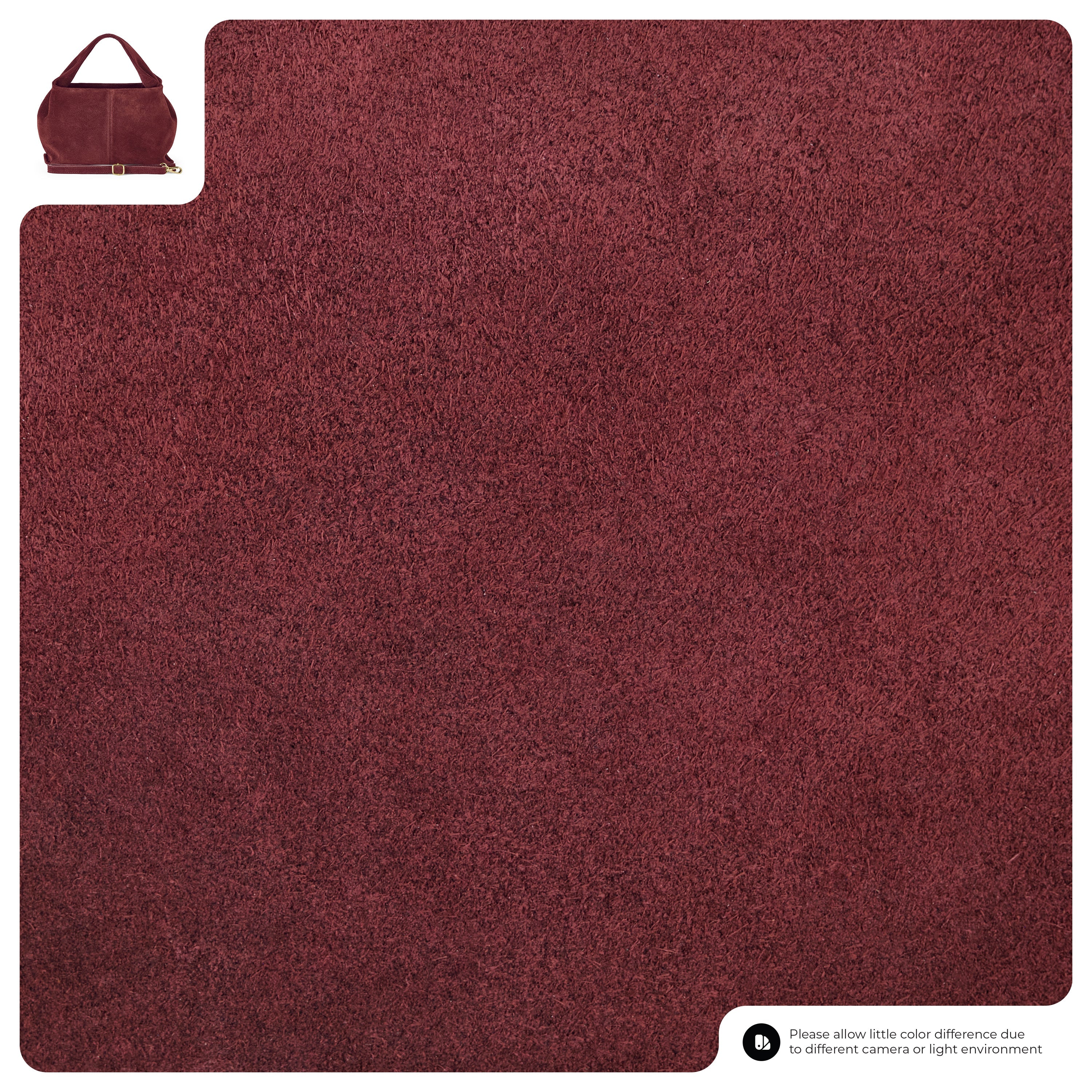Ferrara Suede Shoulder Bag