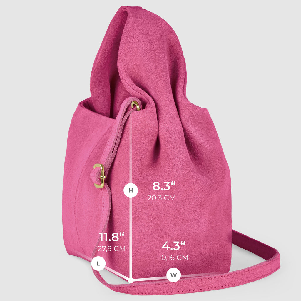 Ferrara Suede Shoulder Bag