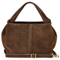Ferrara Suede Shoulder Bag