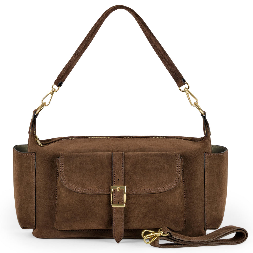 Sondrio Suede Utility Bag