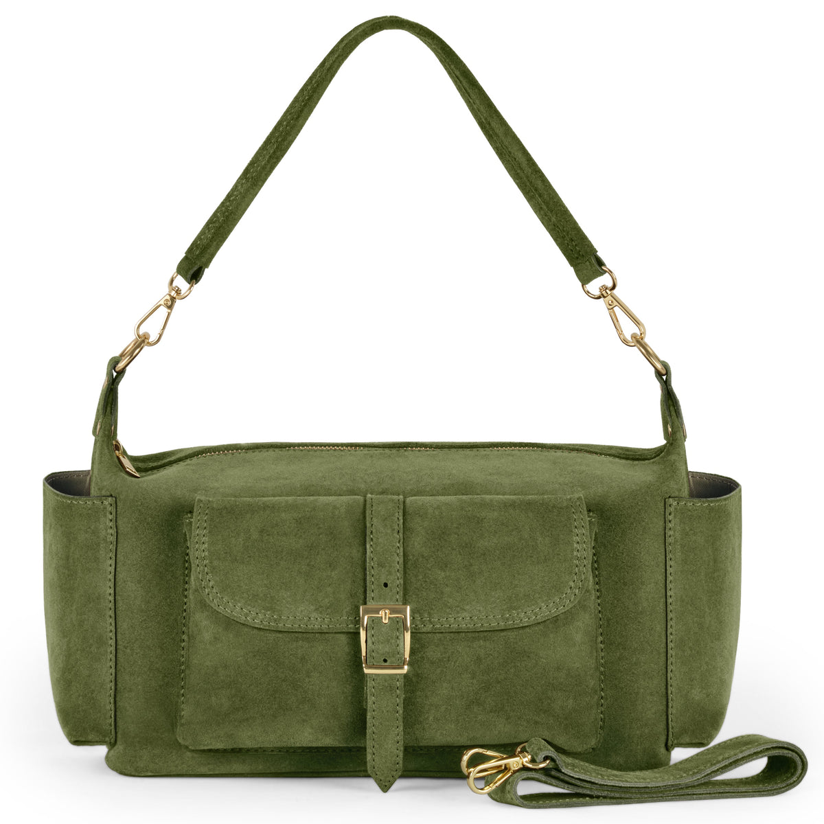 Sondrio Suede Utility Bag