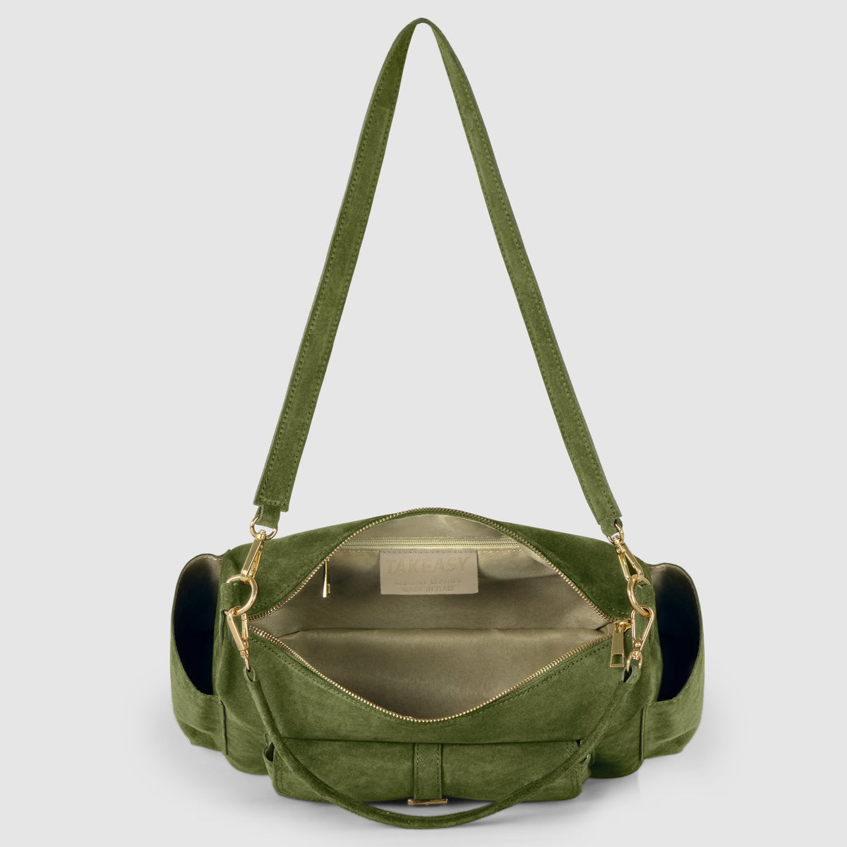 Sondrio Suede Utility Bag