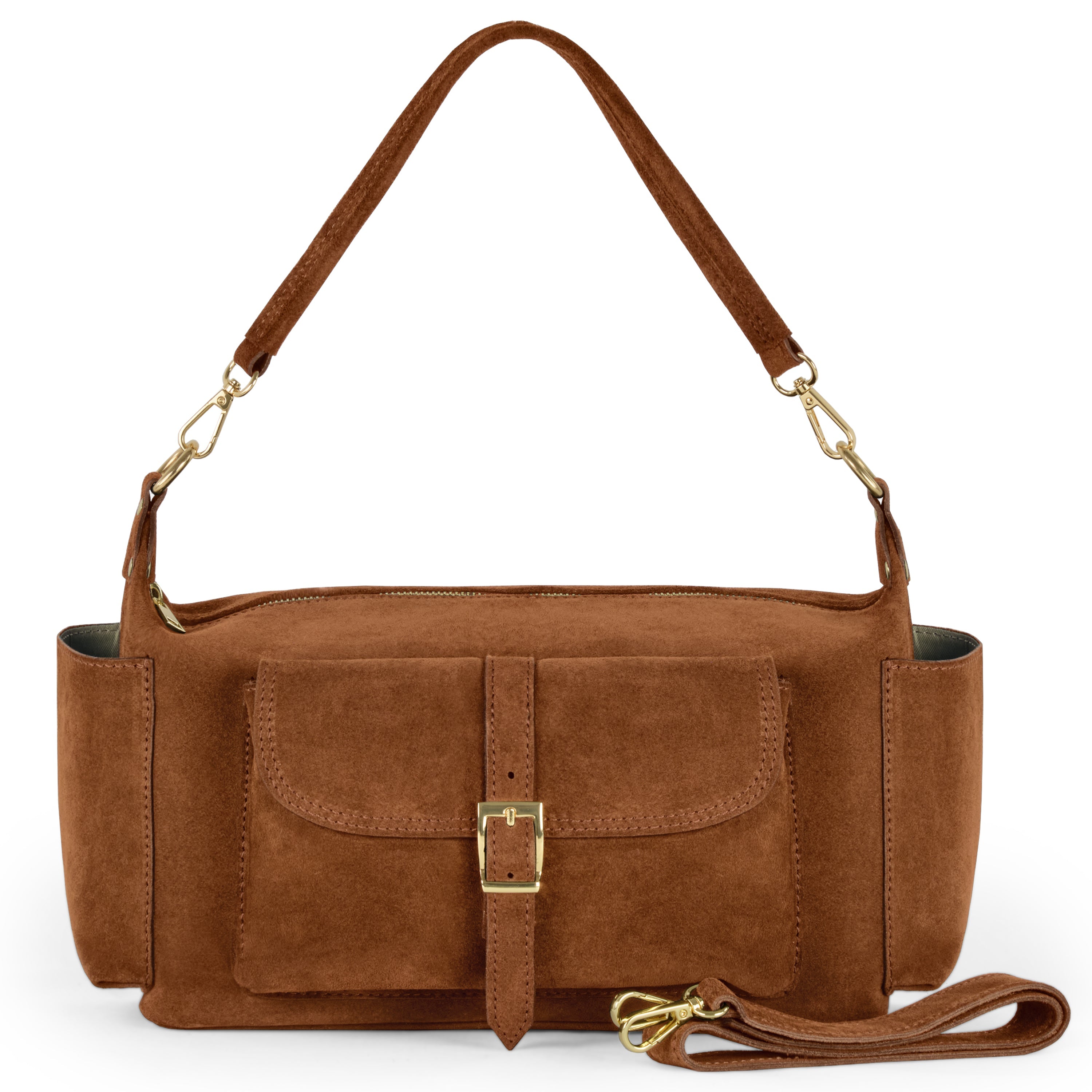 Sondrio Suede Utility Bag