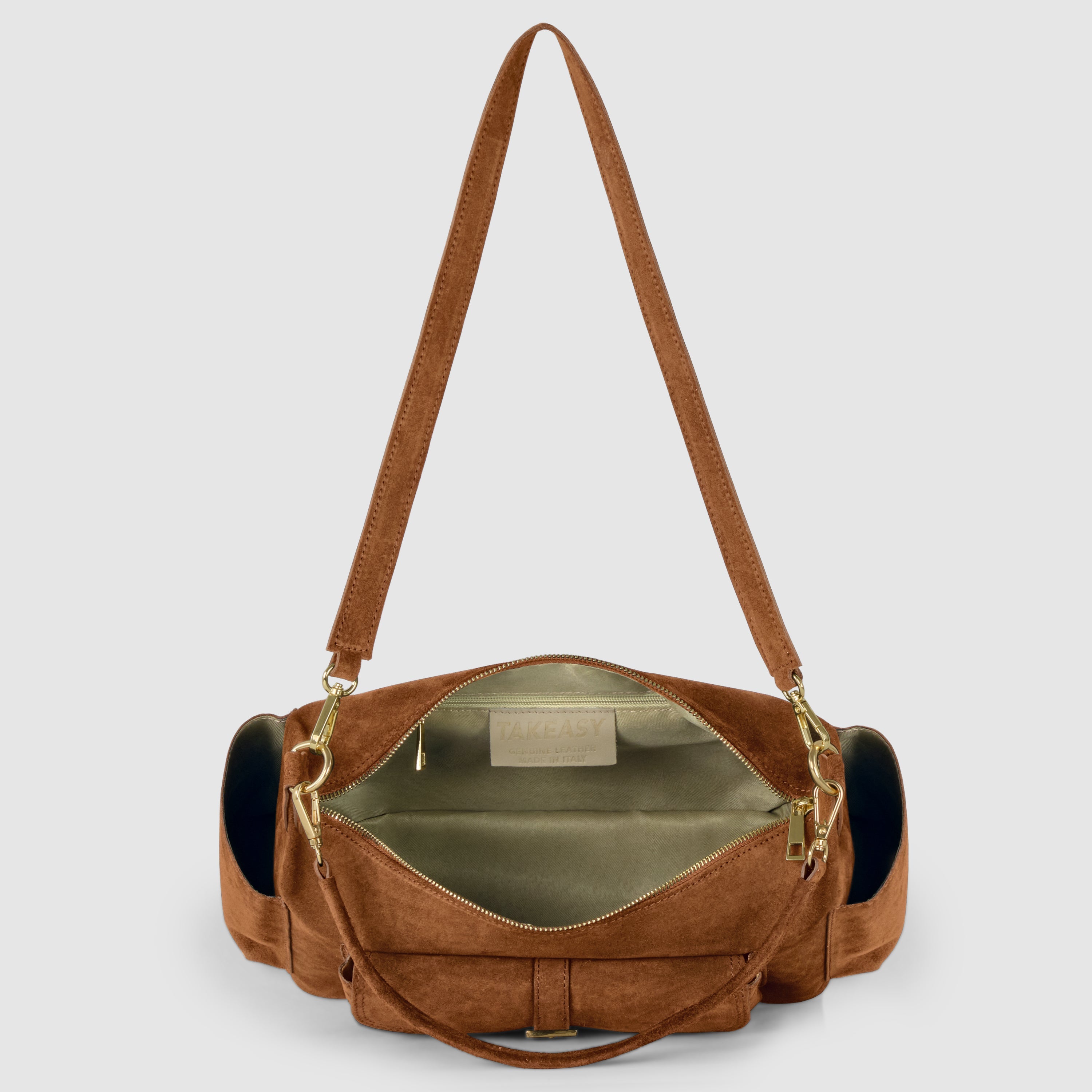 Sondrio Suede Utility Bag