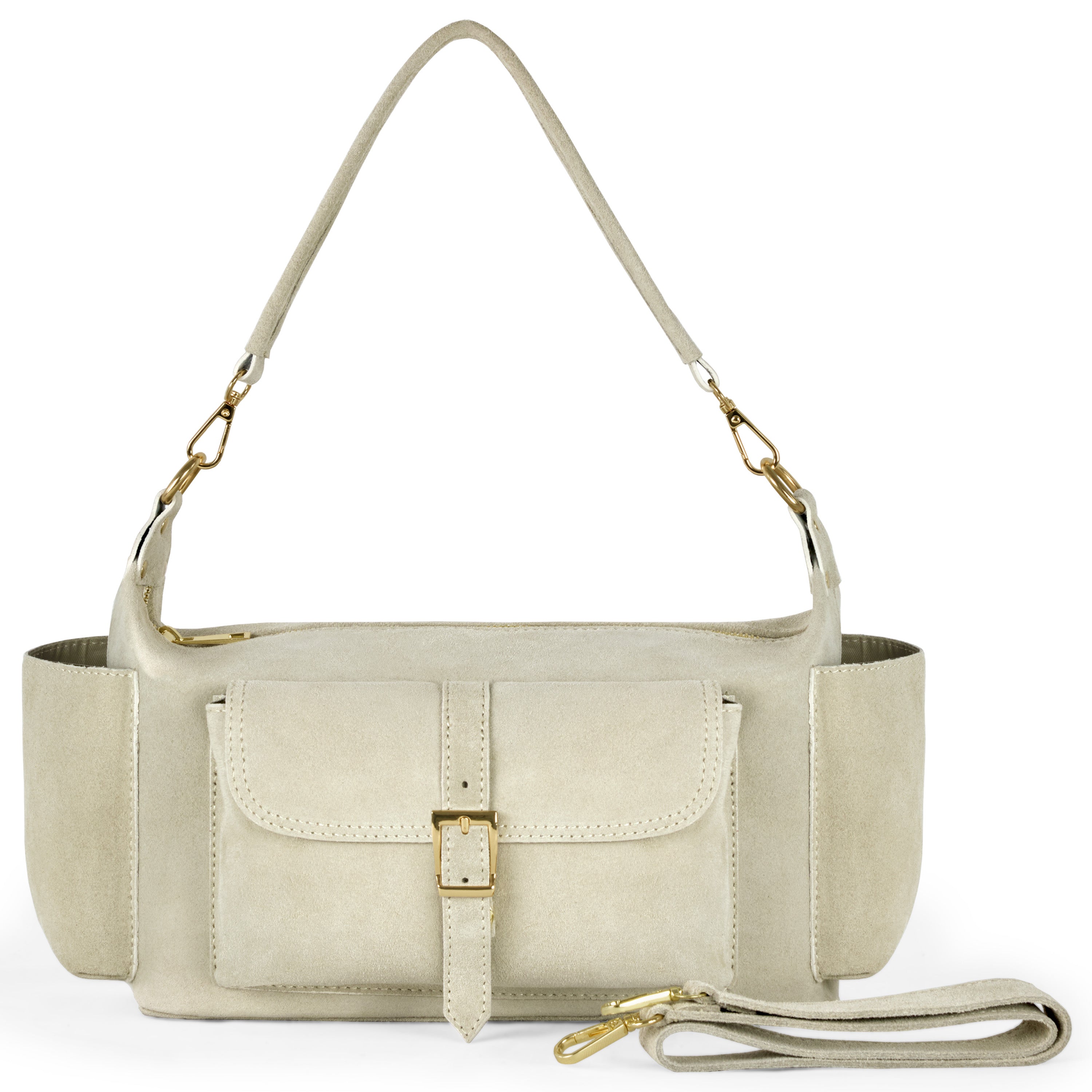 Sondrio Suede Utility Bag