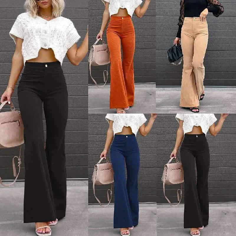 Super High-Rise Stretch Corduroy Jeans