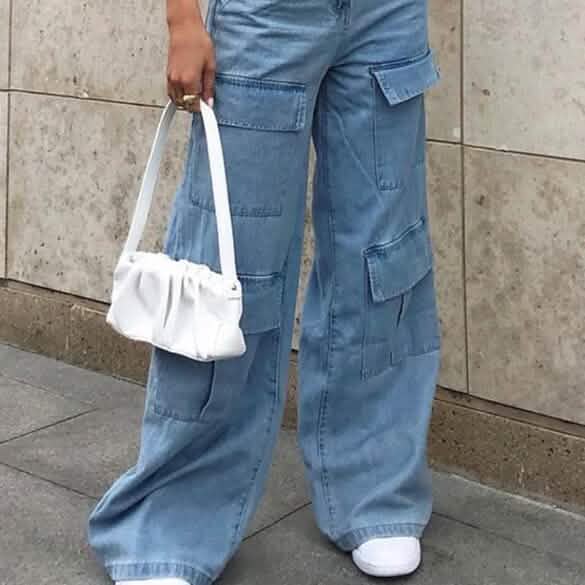 Nova High-Rise Baggy Cargos
