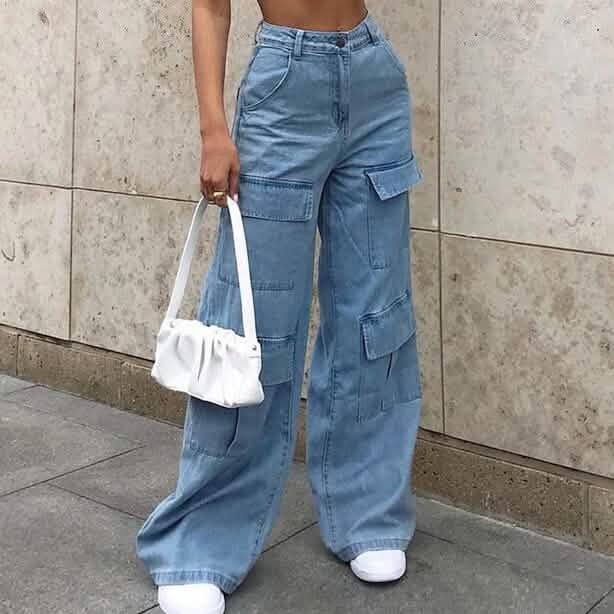 Nova High-Rise Baggy Cargos
