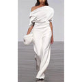 Athena Draped Evening Jumpsuit